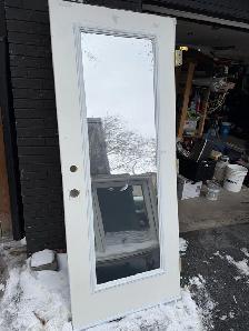 Exterior door slab