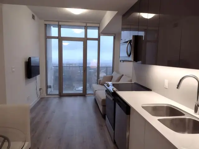 Fully Furnished 1 Bedroom Apartment in Downtown Kitchener - Photo 3