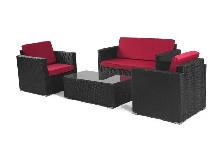 Brand New 4-Piece Patio Wicker Sofa SetSelling $459