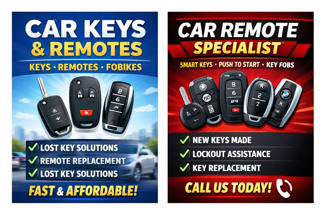 Key Fob Programming – Car Smart Key, Building Fob & Garage