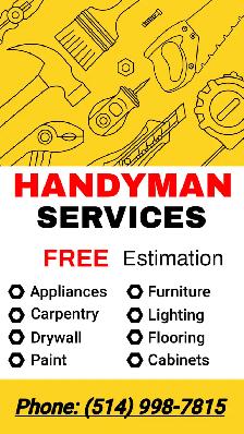 HOMME-A-TOUT-FAIRE / HANDYMAN - Photo 2