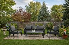 Brand New 4-Piece Heavy Duty Steel Patio Furniture Set  Special - Photo 2