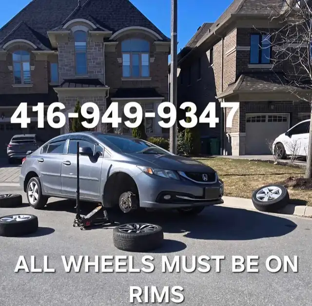 seasonal tire change