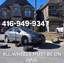 seasonal tire change