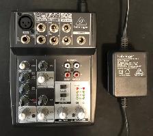 Behringer Xenyx 502 Premium 5-Input 2-Bus Mixer & Preamp