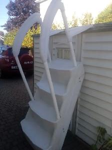 for above swimming pool ladder very good condition - Photo 3
