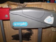 REGALO STEEL 41 INCH TALL BABY GATE WITH DOOR-NEW-$45 - Photo 2