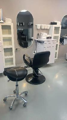 Chaise de coiffure à louer