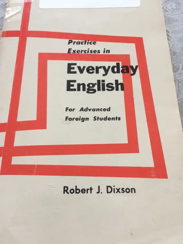 LIVRE ADO À APPRENDRE  ANGLAIS 208PAGES 36 LECONS EXERCICES$5.00