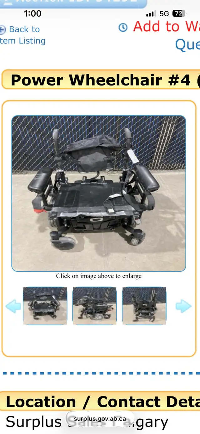 7 power wheel Chairs for repair or parts - Photo 5
