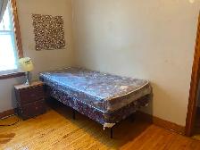 furnished room c/w all utilities/wifi/TV /parking east Downtown