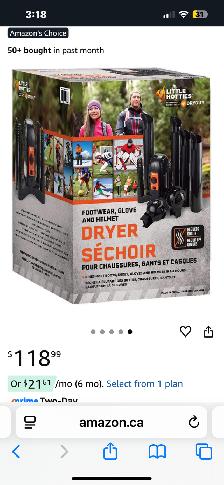 NEW Little hotties hockey footwear skate DRYER