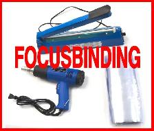 New 6 inch (150mm) Poly Plastic Bag Heat Impulse Sealer Combo