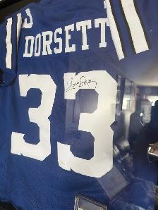 Tony Dorsett Autographed 1977 Mitchell Ness Cowboys Jersey Jerry