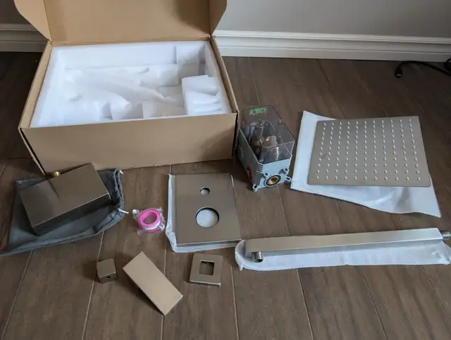 Brand New 10" Rainfall Shower Bathtub Kit For Sale - Photo 2