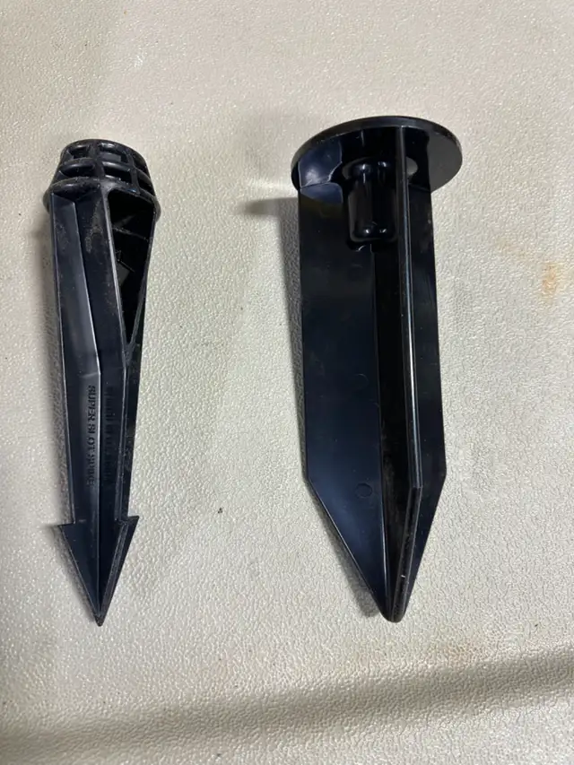 Landscape Lighting Fixture Ground Stakes