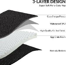 Patas Lague Orthopedic Jumbo Dog Bed - Photo 3