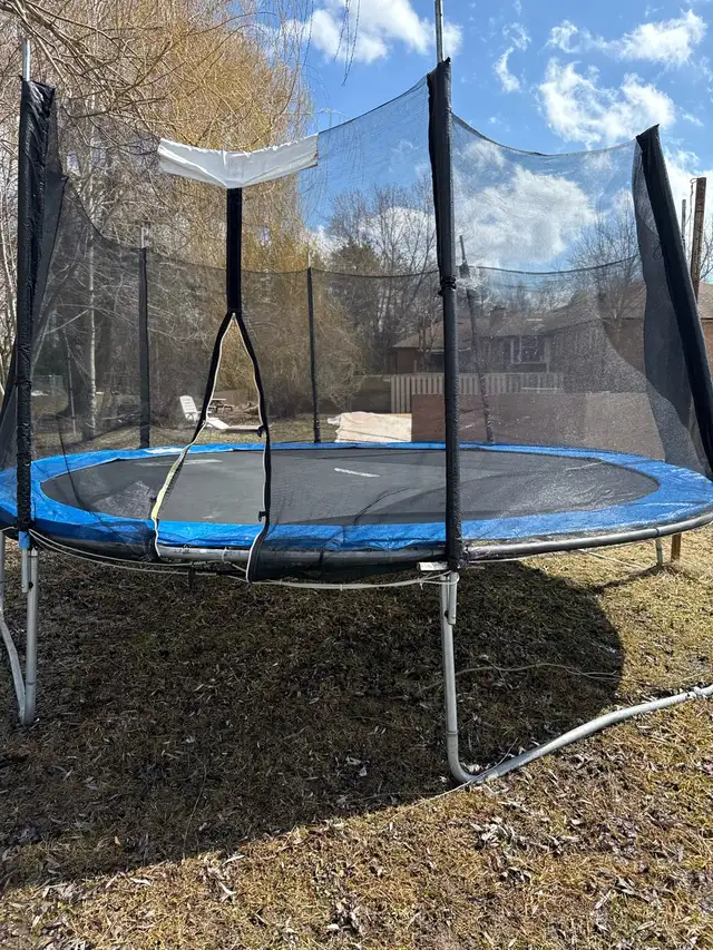 Large Backyard Trampoline - $70 (YOU DISASSEMBLE)