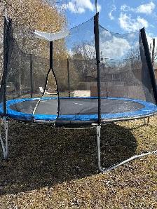 Large Backyard Trampoline - $70 (YOU DISASSEMBLE)