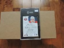 Carte de hockey COLE CAUFIELD Young Guns gradé 9.5 GEM MINT - Photo 2