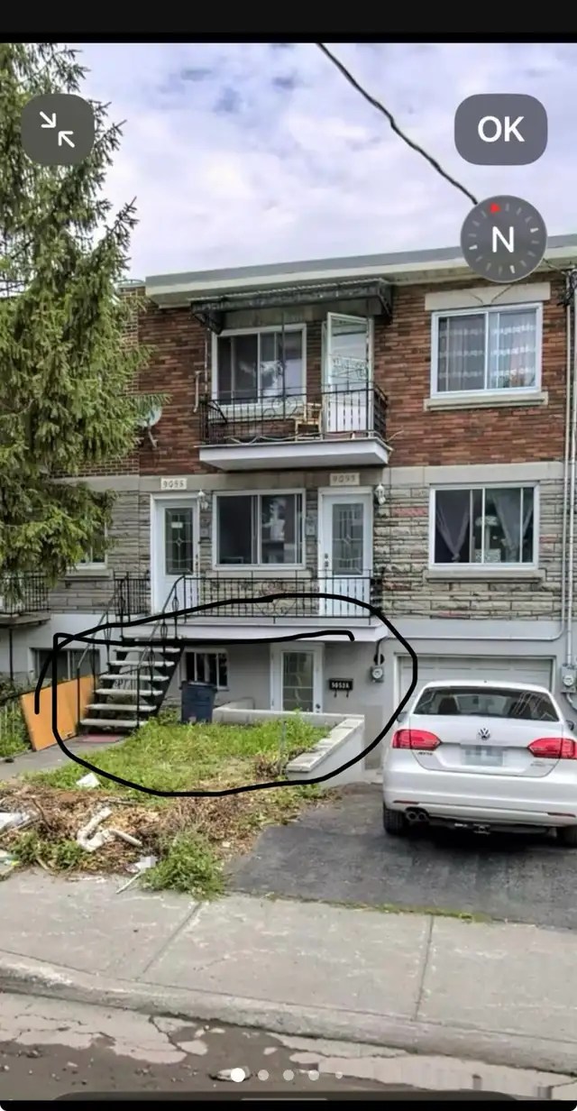 3 1/2 à louer 1er juillet