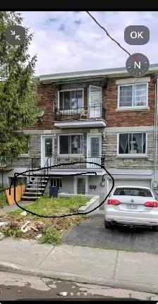 3 1/2 à louer 1er juillet