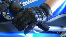 Men's Leather Sport Bike Short Racing Gloves ON SALE! - Photo 2