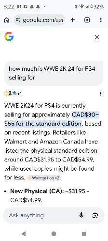 WWE 2K24 for sale PS4 - Photo 5