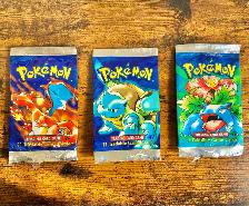 Pokemon Base Set Booster Packs (Empty) $25/ea