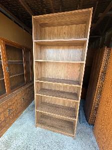 Free delivery used Tall Wooden Bookshelf - Photo 6