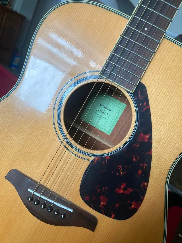 Guitare Yamaha FG820 NT - Photo 2