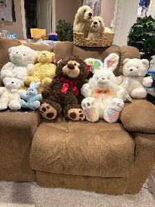 New Stuffed Bunnies/Bear