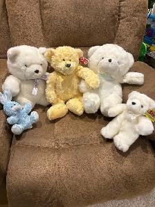 New Stuffed Bunnies/Bear - Photo 4
