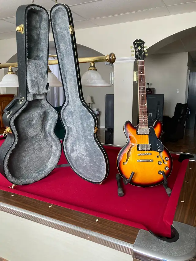 Guitare Epiphone ES-339 avec étui rigide