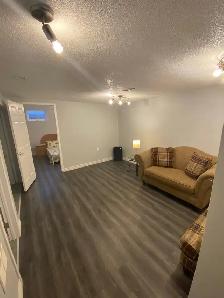 Basement for rent 2 Bedroom with high speed Internet - all in