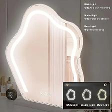 Brand New LED Mirror Vanity Table with Drawers $199 - Photo 3