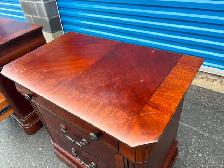 Large Three Drawer Matching Side Tables - Photo 5