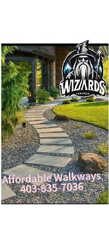 Pavers, Walkways, Rock