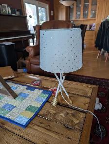 Very Nice Hunger Games Arrow Table Lamp