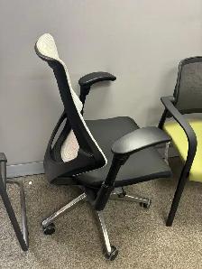 Global Spree Medium Back Synchro-Tilter with Mesh Back Chair! - Photo 2