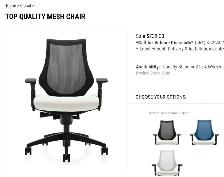 Global Spree Medium Back Synchro-Tilter with Mesh Back Chair! - Photo 6