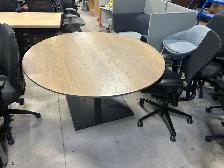 Herman Miller Boardroom / Lunch Table – 59.5" x 59.5" | $550 - Photo 2