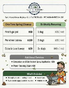 DOG POOP CLEANING - PET WASTE REMOVAL - WE'RE HIRING - Photo 2