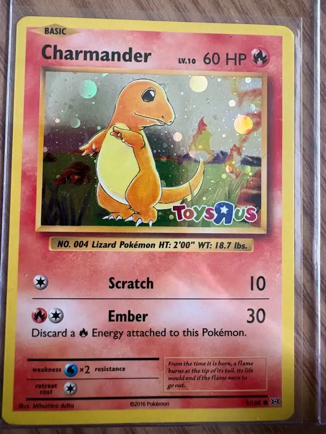 Charmander Pokemon Card