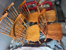 Free delivery Wooden Dining Table with 6 Chairs - Photo 6