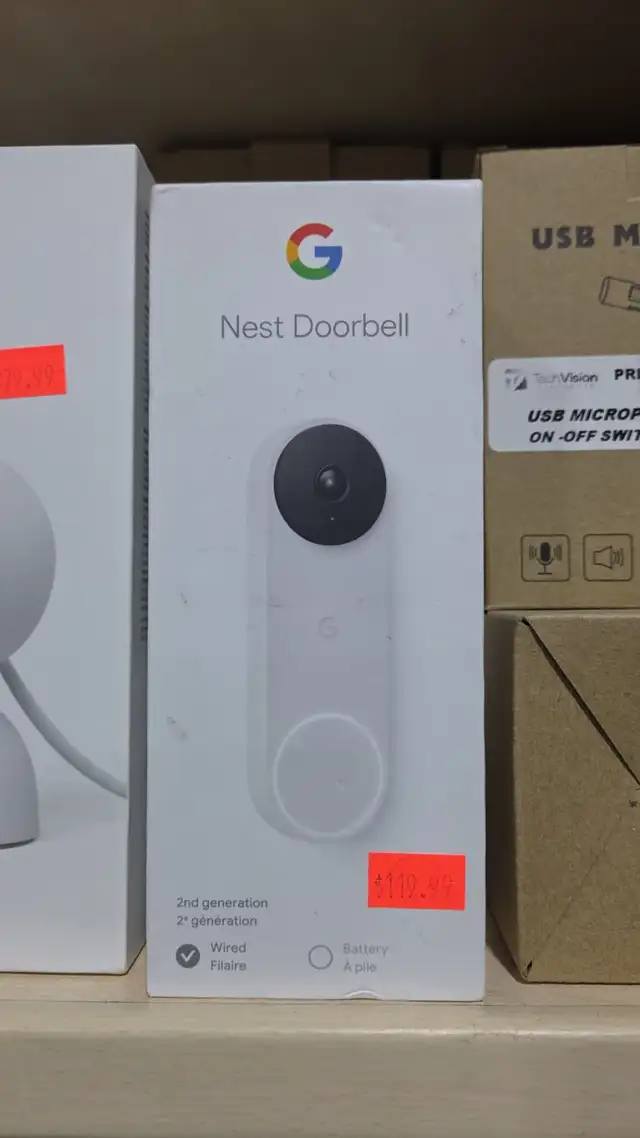 GOOGLE NEST DOORBELL 2ND GENERATION