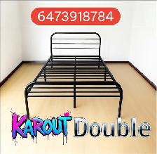 Free Delivery New double Bed Metal Heavy-duty sturdy stable. - Photo 5