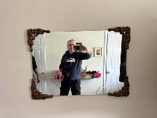Free delivery used Ornate Decorative Wall Mirror - Photo 3