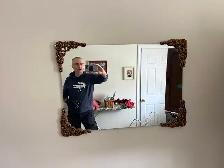 Free delivery used Ornate Decorative Wall Mirror - Photo 4