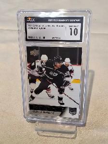 Quinton Byfield Upper Deck Rookie 2021-22 CGC Graded 10